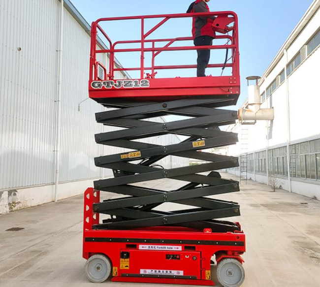 龙陵自行走移动式升降机